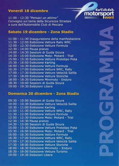 pescara-motorsport-2009-programma