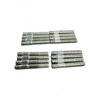 16 prigionieri acciaio x ruote  12 x 1,5 mm