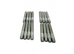 16 prigionieri acciaio x ruote  12 x 1,5 mm