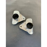 Coppia staffe  portatubo aereazione freni Osella 
