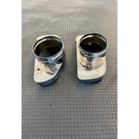 Coppia staffe  portatubo aereazione freni Osella 