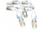 Kit tubi iniezione Kugelfischer trecciatti d acciaio X19 competizione 