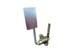 Pedale acceleratore su cuscinetti per Fiat X1/9 competizione